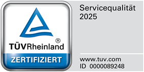 Autohaus Gaukler ist von TÜV Rheinland zertifiziert Bild mit Zertifikat von TÜV-Rheinland